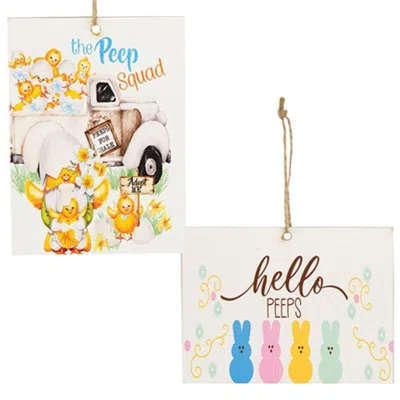 Homegifo Peep Squad Ornament 2 Asstd. In Multi