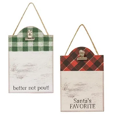 Homegifo *photo Clip Ornament 2 Asstd. In Multi