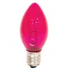 Homegifo Pink Replacement Bulb Candelabra Base 5 W
