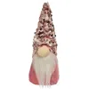 Homegifo *pink Sequin Gnome Ornament