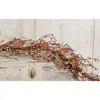 Homegifo Pip Berry Garland With Stars Pumpkin Spice 40"