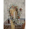 Homegifo Pip Berry Garland With Stars Seabreeze 40"
