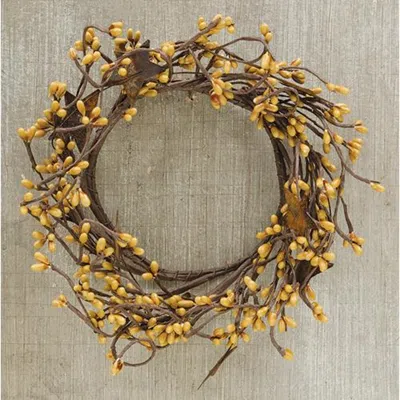 Homegifo Pip Berry Ring With Stars Old Gold 4" In Brown
