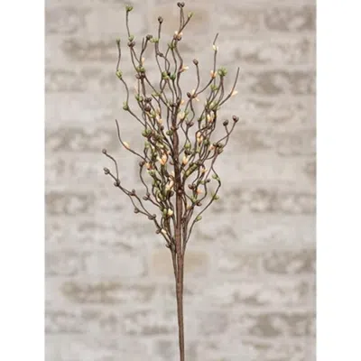 Homegifo Pip Berry Spray 26" Coffee Bean In Brown