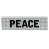 Homegifo *plaid Believe Mini Block 3 Asstd.