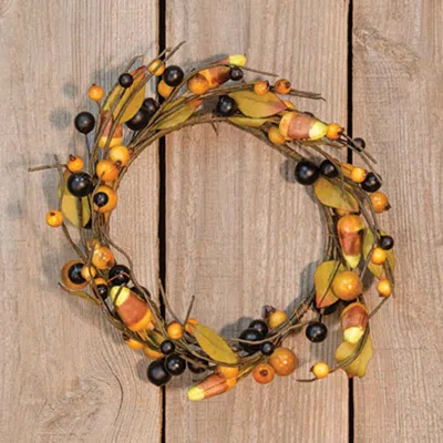 Homegifo Primitive Candy Corn Ring - 4-1/2"