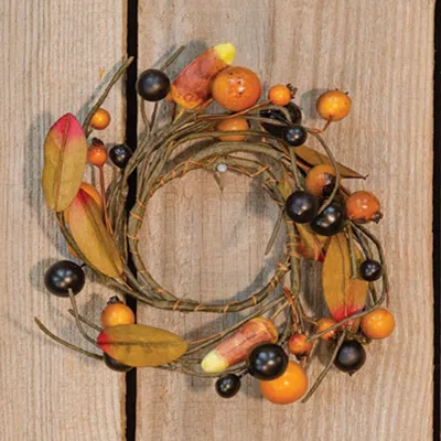 Homegifo Primitive Candy Corn Ring 2" In Orange