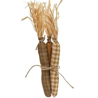 Homegifo Primitive Fabric Carrot Bundle In Multi