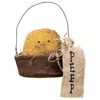 Homegifo Primitive Fabric Chick In Peep Basket