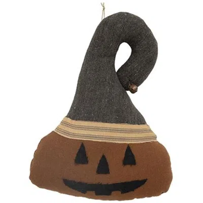 Homegifo Primitive Jack In Hat Hanger In Brown