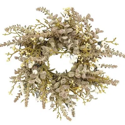 Homegifo *pumpkin Berry Candle Ring Cream In Gold
