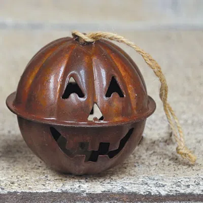 Homegifo Pumpkin Jingle Bell In Brown
