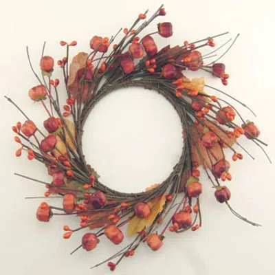 Homegifo Pumpkin Pod Wreath 4" In Multi