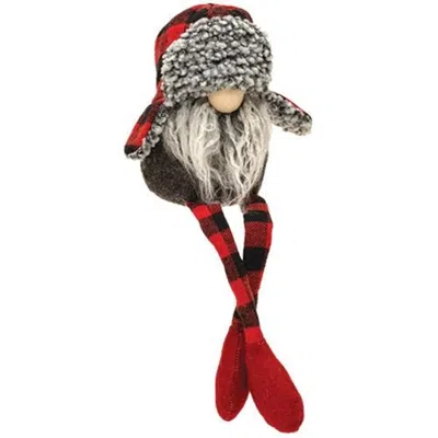 Homegifo Red & Black Dangle Leg Gnome