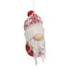 Homegifo *red & White Snowflake Beanie Gnome Ornament
