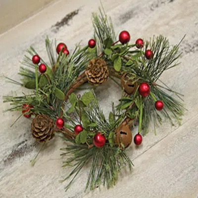 Homegifo Red Berry Pine Ring