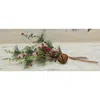 Homegifo Red Berry/pine Spray - 23"
