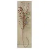 Homegifo Red/green Pip & Star Spray 24"