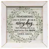 Homegifo Remembering You Framed Print White Frame