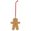 Homegifo Resin Baby Gingerbread Cookie Ornament W/red Hanger