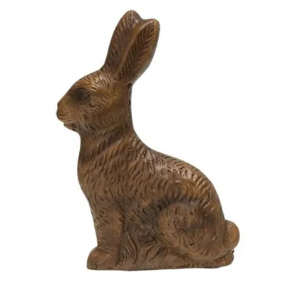 Homegifo Resin Chocolate Bunny 8 Inch