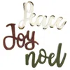 Homegifo *resin Christmas Word Sitter 3 Asstd.
