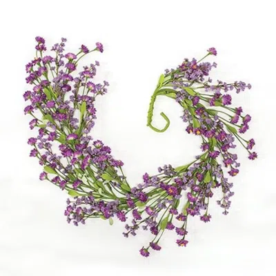 Homegifo Royal Buds & Astilbe Garland In Purple