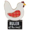 Homegifo Ruler Of The Roost Chicken On Base