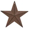 Homegifo Rust & Black Barn Star 5.5"