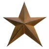 Homegifo *rust & Black Finish Whimsical Star 18"
