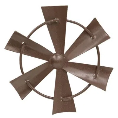 Homegifo Rustic Hanging Windmill 6.25" In Brown
