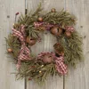 Homegifo Rustic Holiday Pine Ring