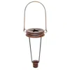 Homegifo Rusty Jar Lid Taper Holder