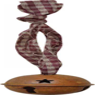 Homegifo Rusty Jingle Bell 2" In Brown