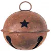 Homegifo Rusty Jingle Bell W/star Cutout 60mm