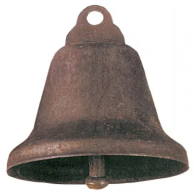 Homegifo Rusty Liberty Bell 2-1/2" In Brown