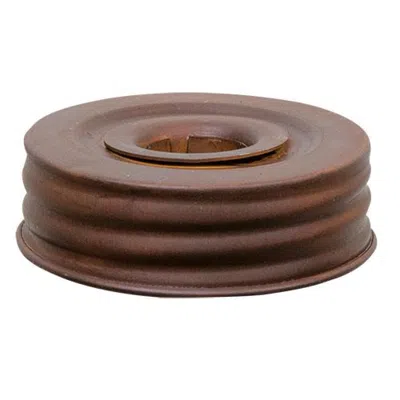 Homegifo Rusty Mason Jar Taper Holder