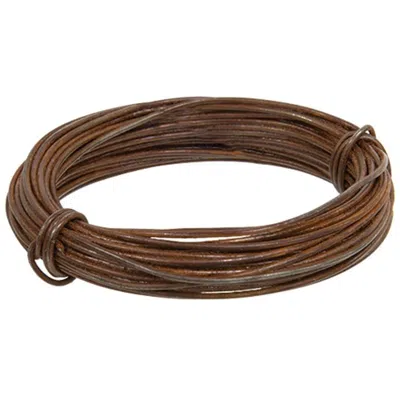 Homegifo Rusty Wire - 18 Gauge - 20 Feet In Brown