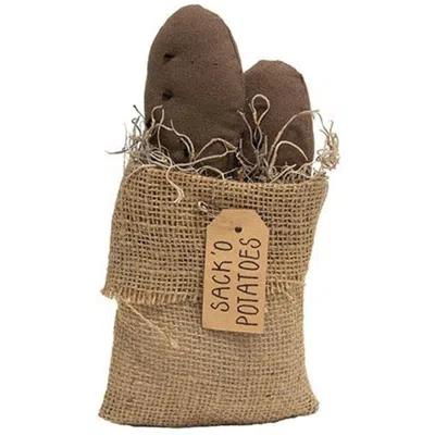 Homegifo *sack O Potatoes In Brown