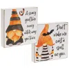 Homegifo Scary Good Time Gnome Box Sign 2 Asstd.