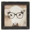 Homegifo See Clearly Cow Framed Print