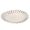 Homegifo Shabby Chic Fluted Candle Pan 3.5"