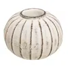 Homegifo Shabby Chic Round Taper Holder