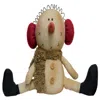Homegifo Sitting Snowman W/earmuffs