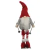 Homegifo Skiing Red Hat Santa Gnome