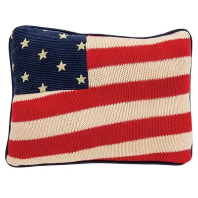 Homegifo Small American Flag Pillow In Multi