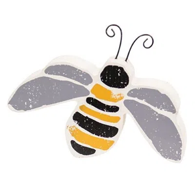 Homegifo *small Chunky Bee Photo Holder In Multi