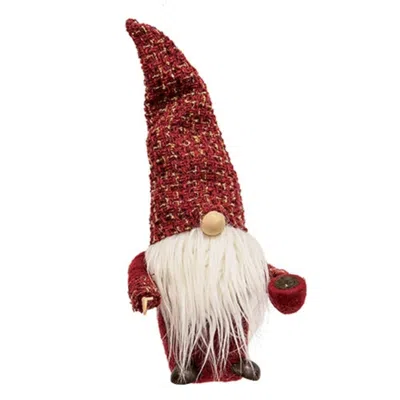 Homegifo Small Coffee Time Gnome In Red