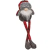 Homegifo Small Dangle Leg Winter Plaid Gnome