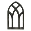 Homegifo Small Distressed Black Wooden Gothic Frame